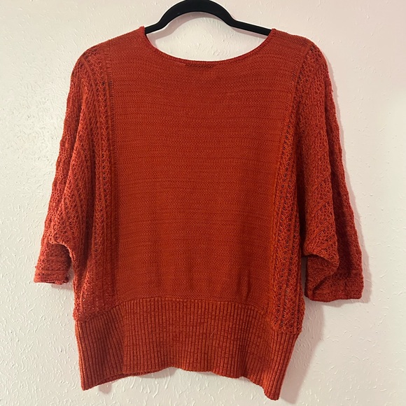 Orange Relaxed Fit Sweater 212 NYC - Picture 4 of 5